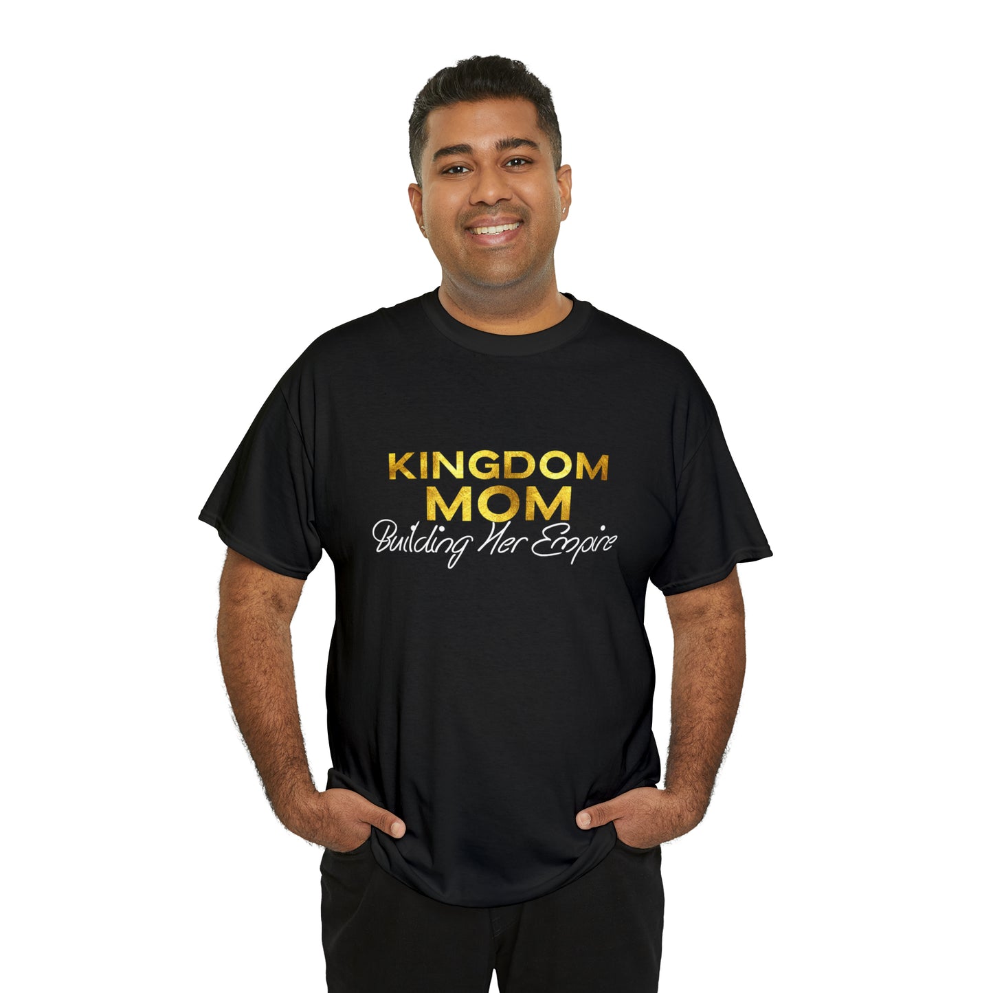 Kingdom Mom Building Her Empire- Unisex Heavy Cotton Tee