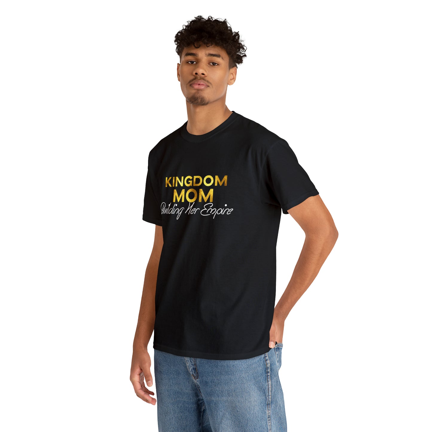 Kingdom Mom Building Her Empire- Unisex Heavy Cotton Tee