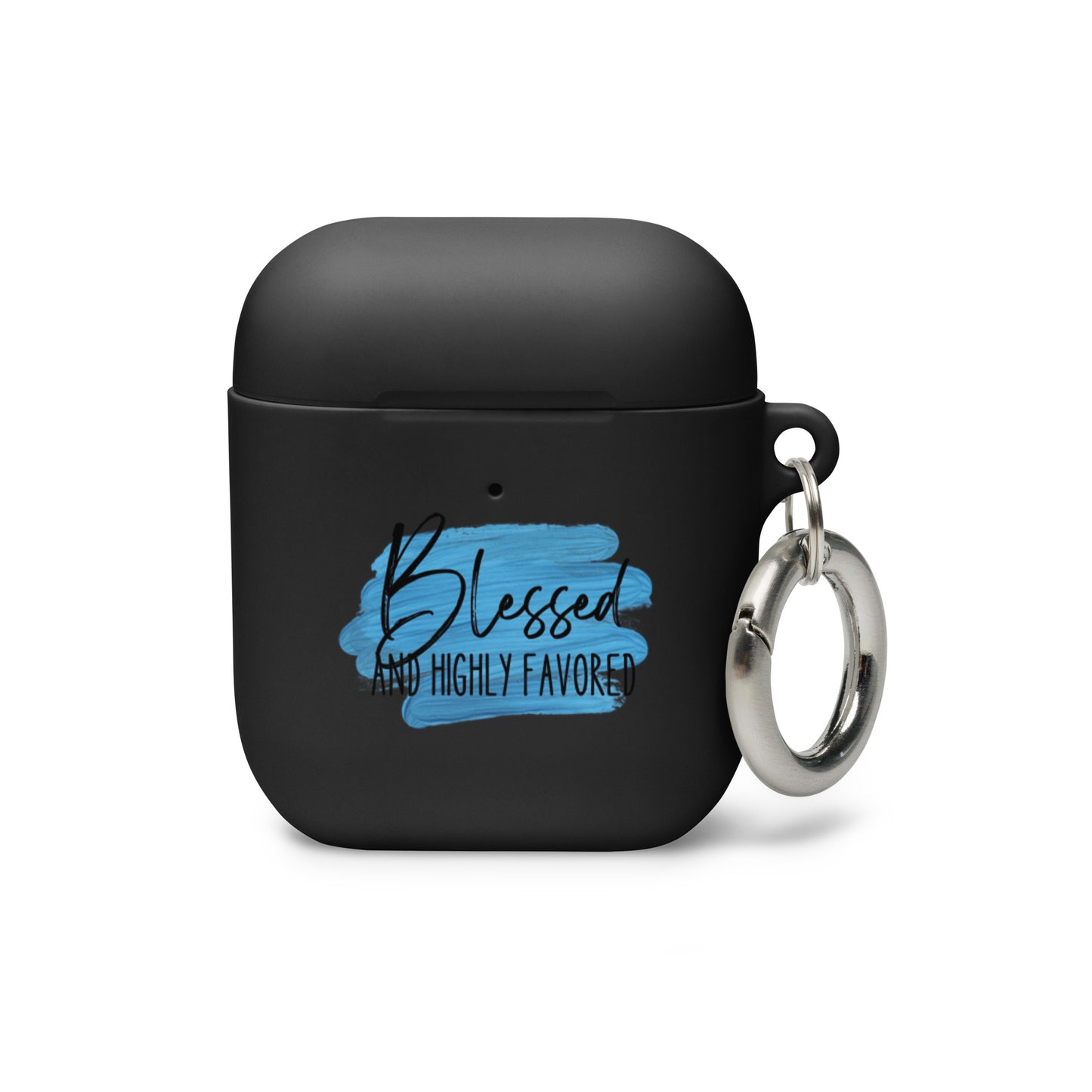 Blessed and Highly Favored Rubber Case for AirPods®