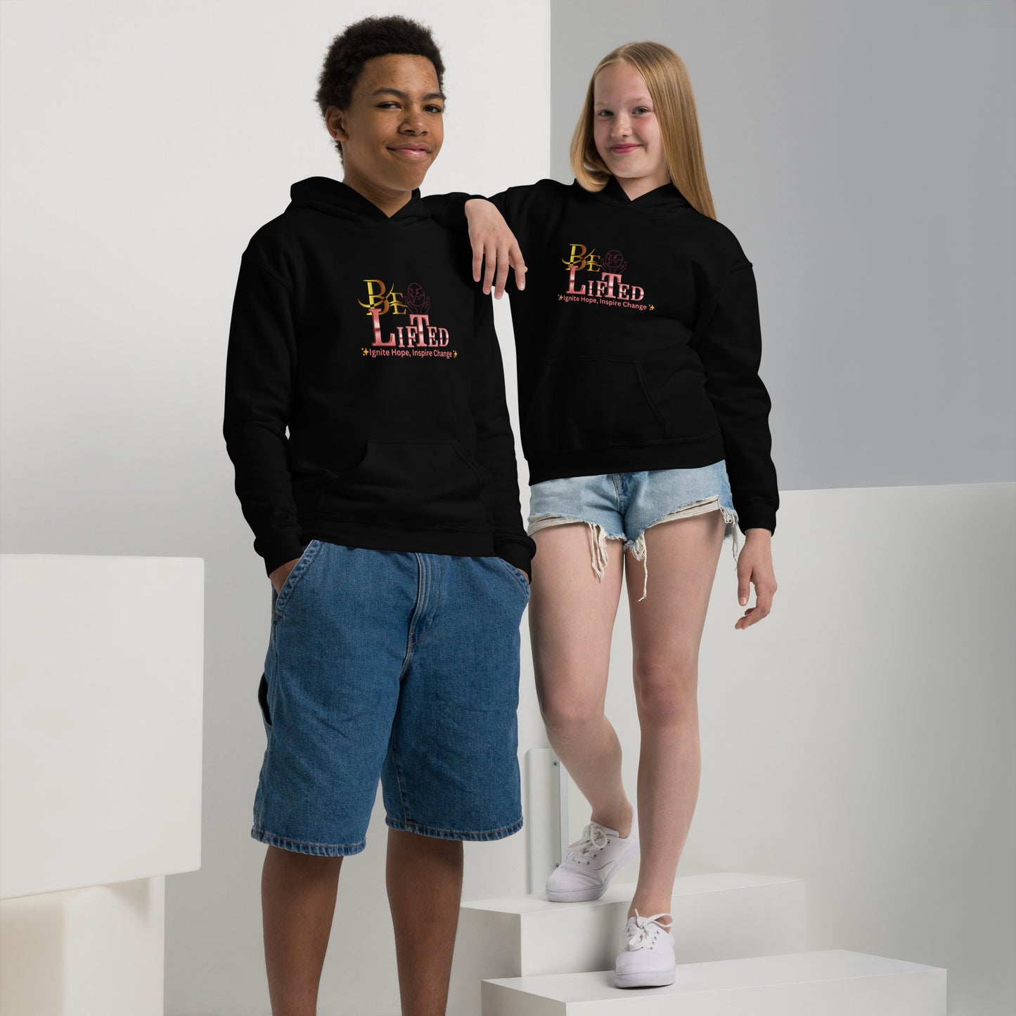 BeLifted Youth heavy blend hoodie