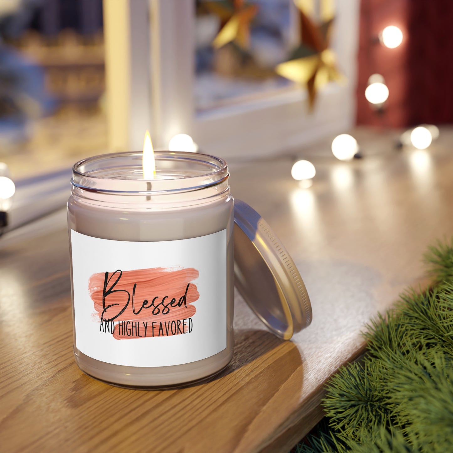 Blessed and Highly Favored Scented Candles, 9oz