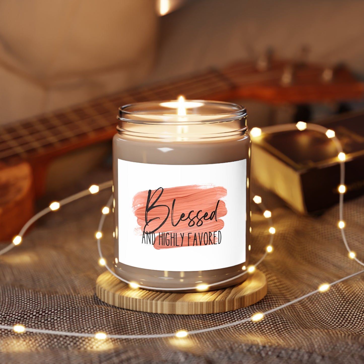 Blessed and Highly Favored Scented Candles, 9oz