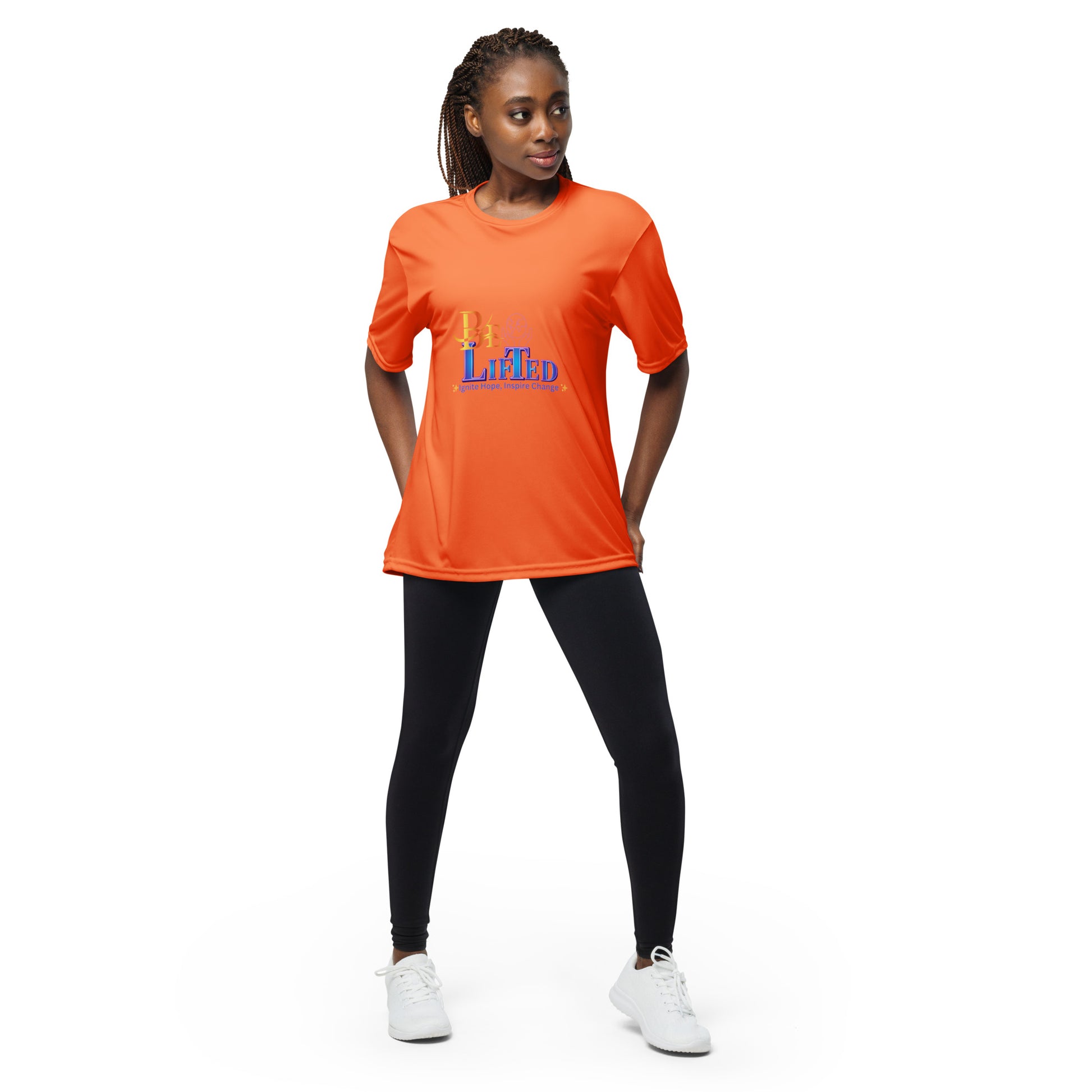 BeLifted Unisex performance crew neck t-shirt – BeLifted Shop